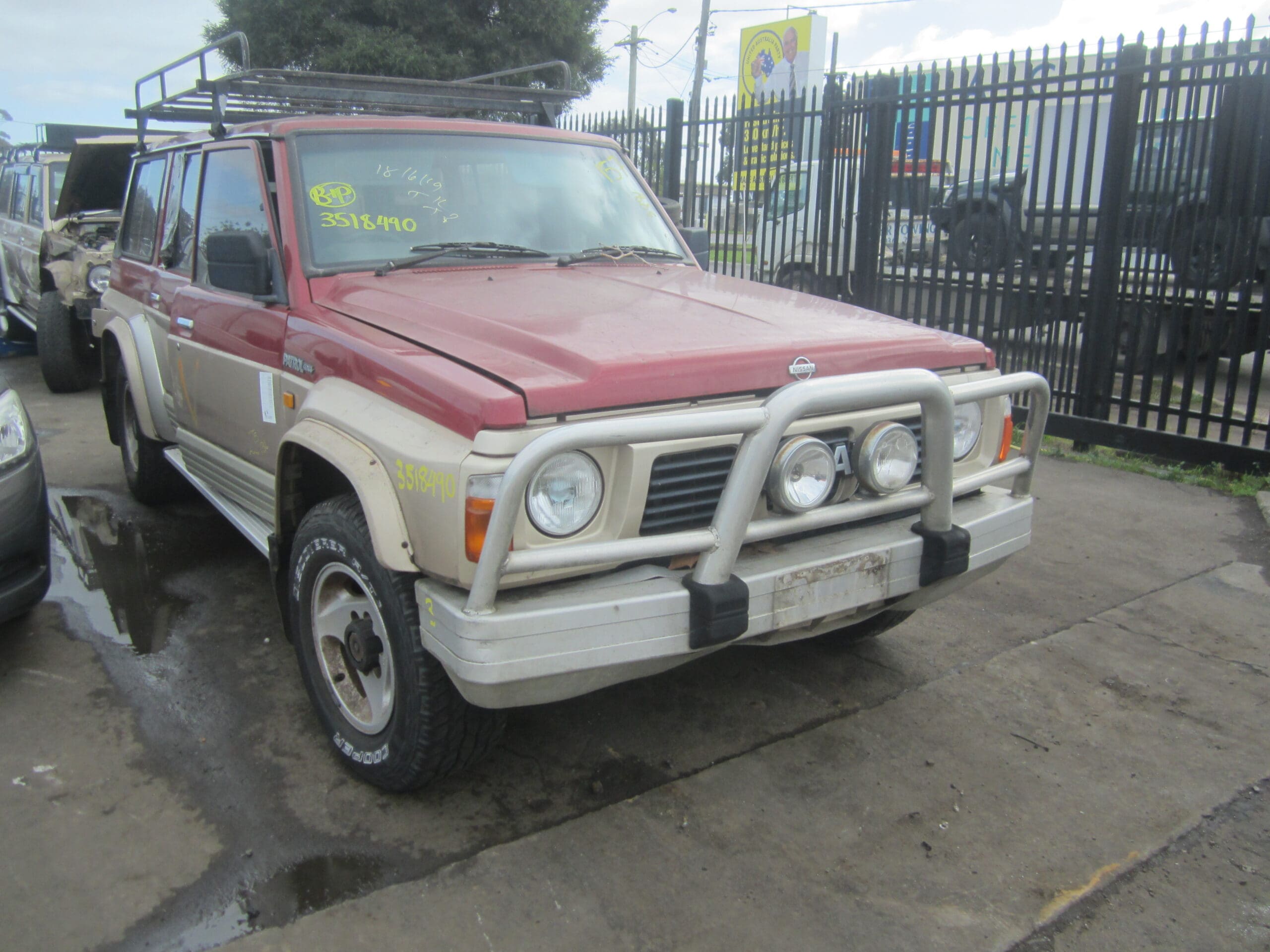 NISSAN PATROL Y60 GQ WAGON TB42 EFI PETROL 1991 WRECKING