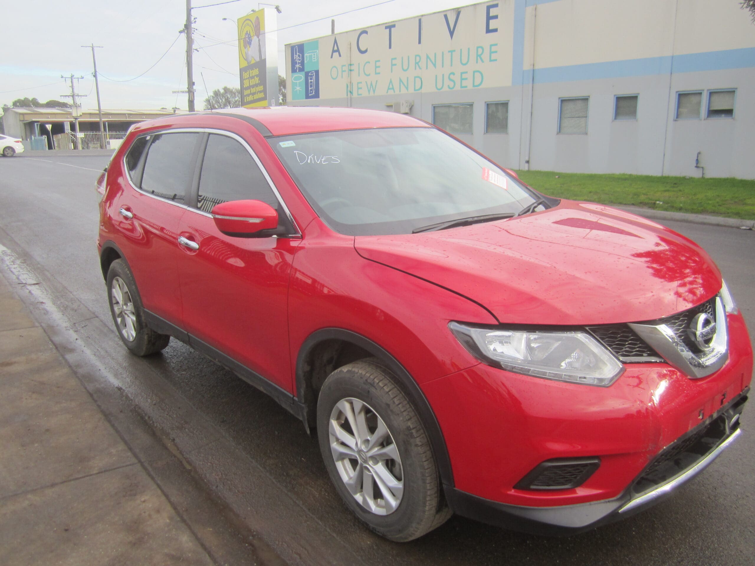 NISSAN X-TRAIL T32 ST QR25 AUTO RED 2015 WRECKING