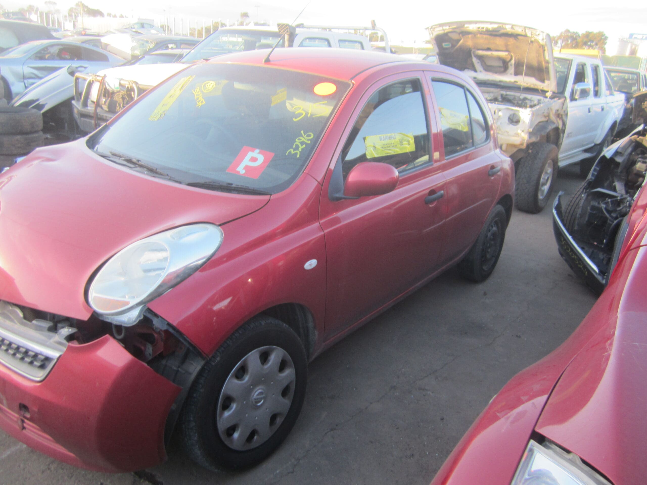 NISSAN MICRA K12 1.4L HATCH 2009 WRECKING