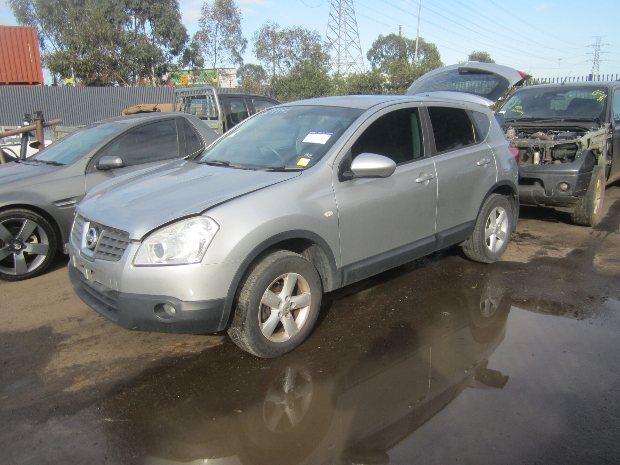 NISSAN DUALIS J10 2L SILVER 2009 WRECKING