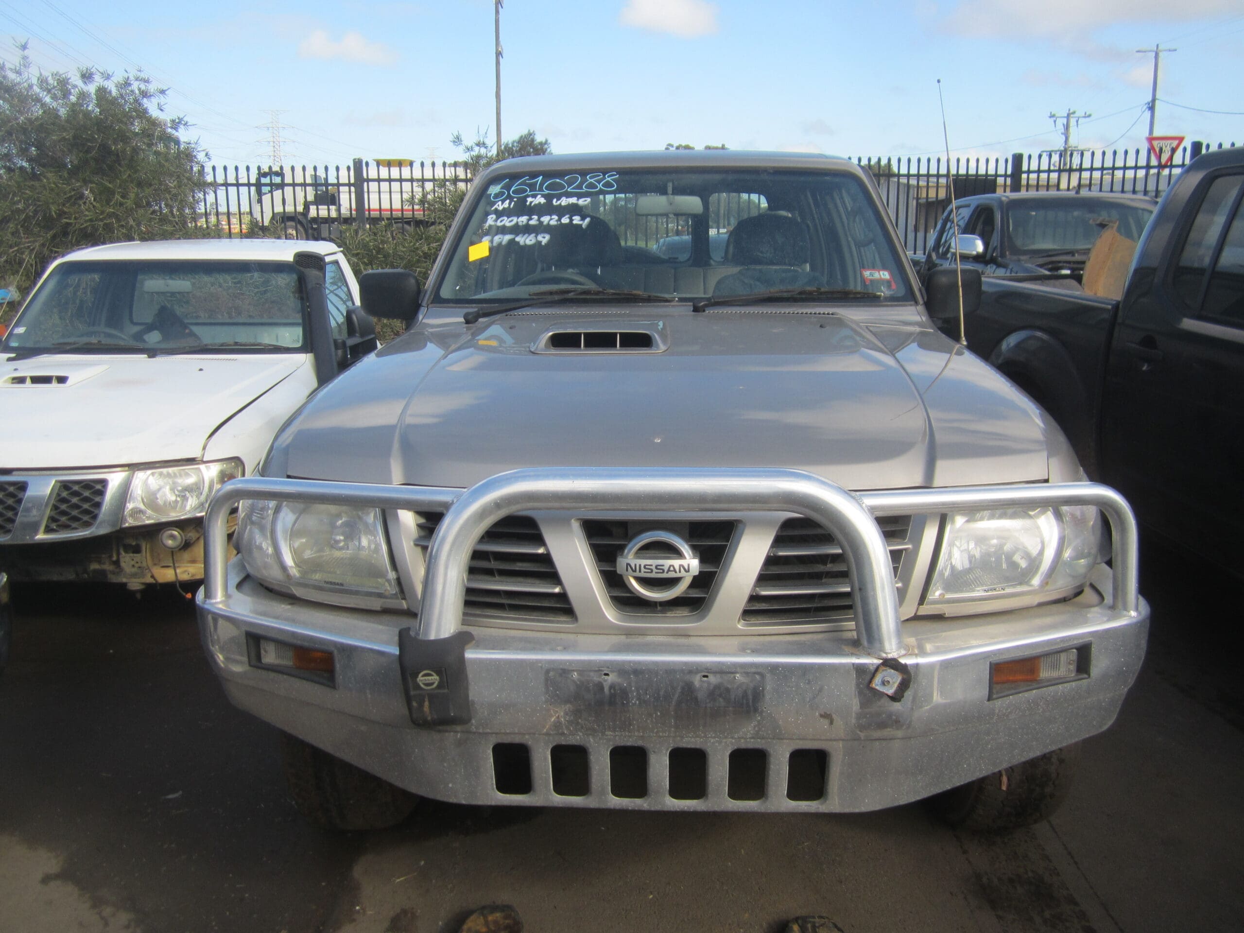 NISSAN PATROL Y61 GU WAGON ZD30 DIESEL 2003 WRECKING