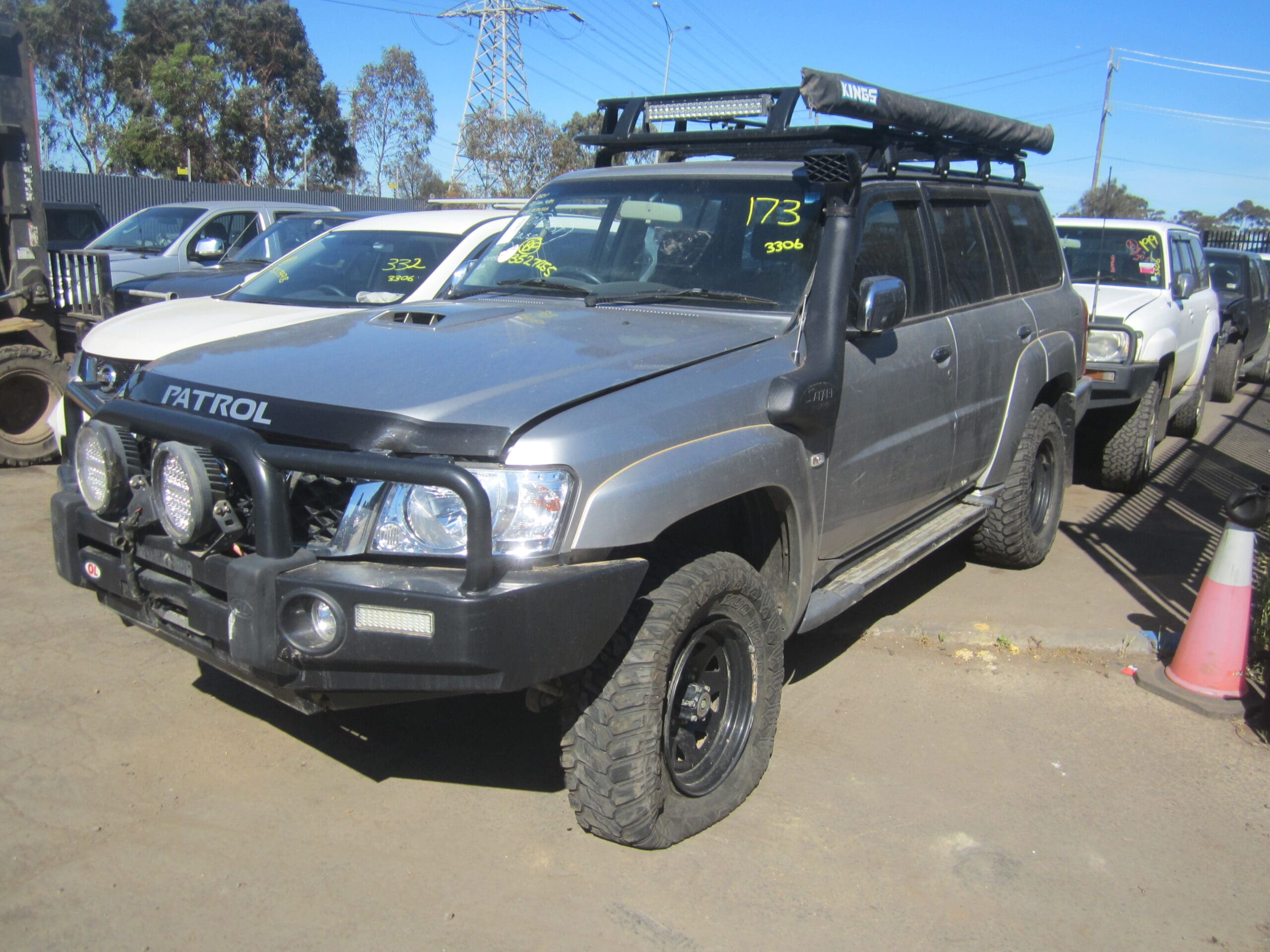 NISSAN PATROL Y61 WAGON ZD30 DIESEL 2008 WRECKING