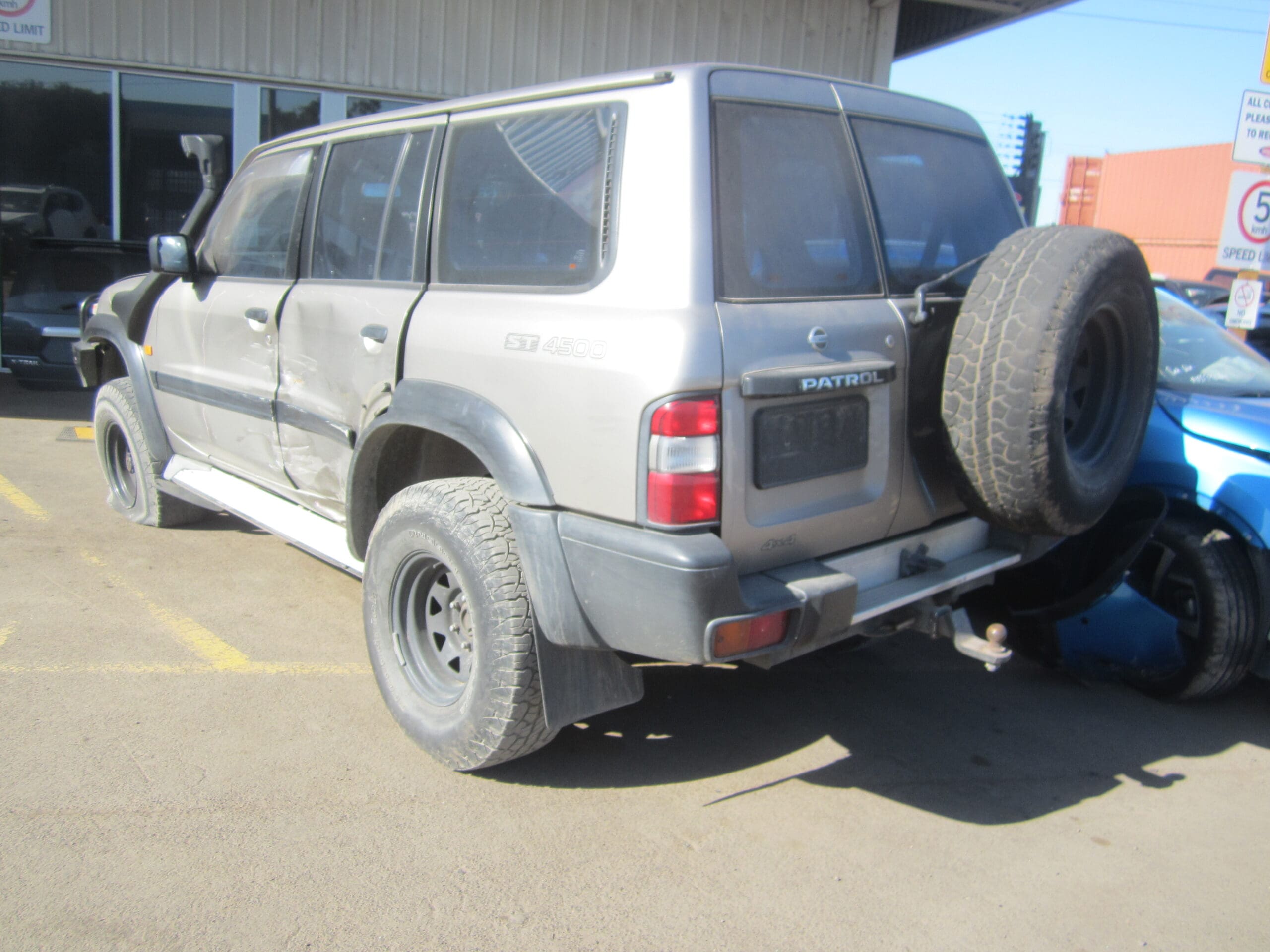 NISSAN PATROL Y61 WAGON TB45 PETROL 4X4 1999 WRECKING