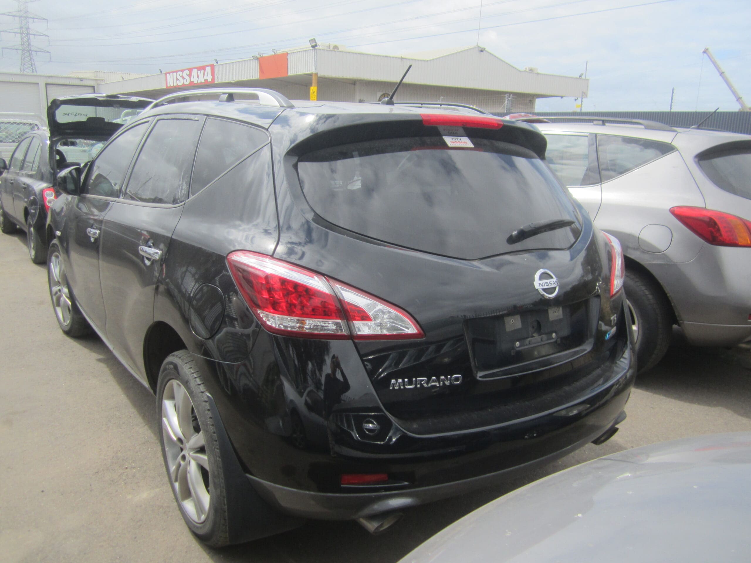 NISSAN MURANO Z51 Ti  CVT AWD AUTO BLACK 2015 WRECKING