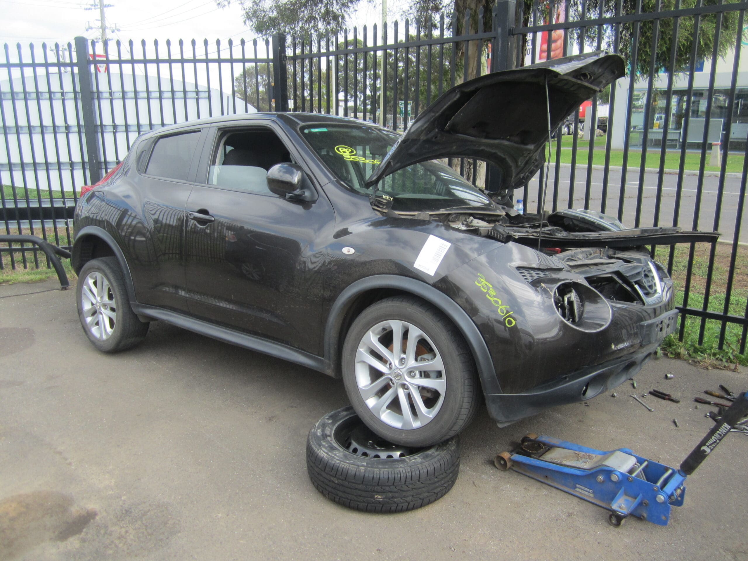 NISSAN JUKE F15 ST BLACK 2015 WRECKING