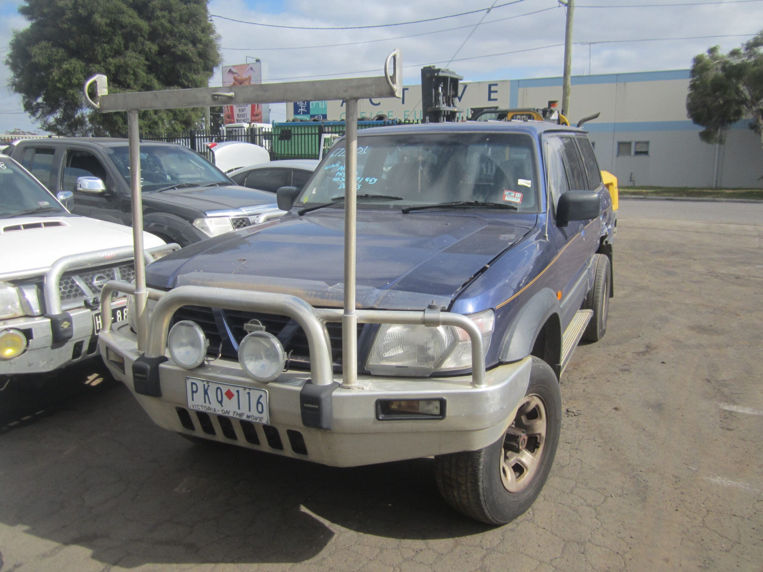 NISSAN PATROL Y61 4X4 WAGON TB45 PETROL 1999 WRECKING