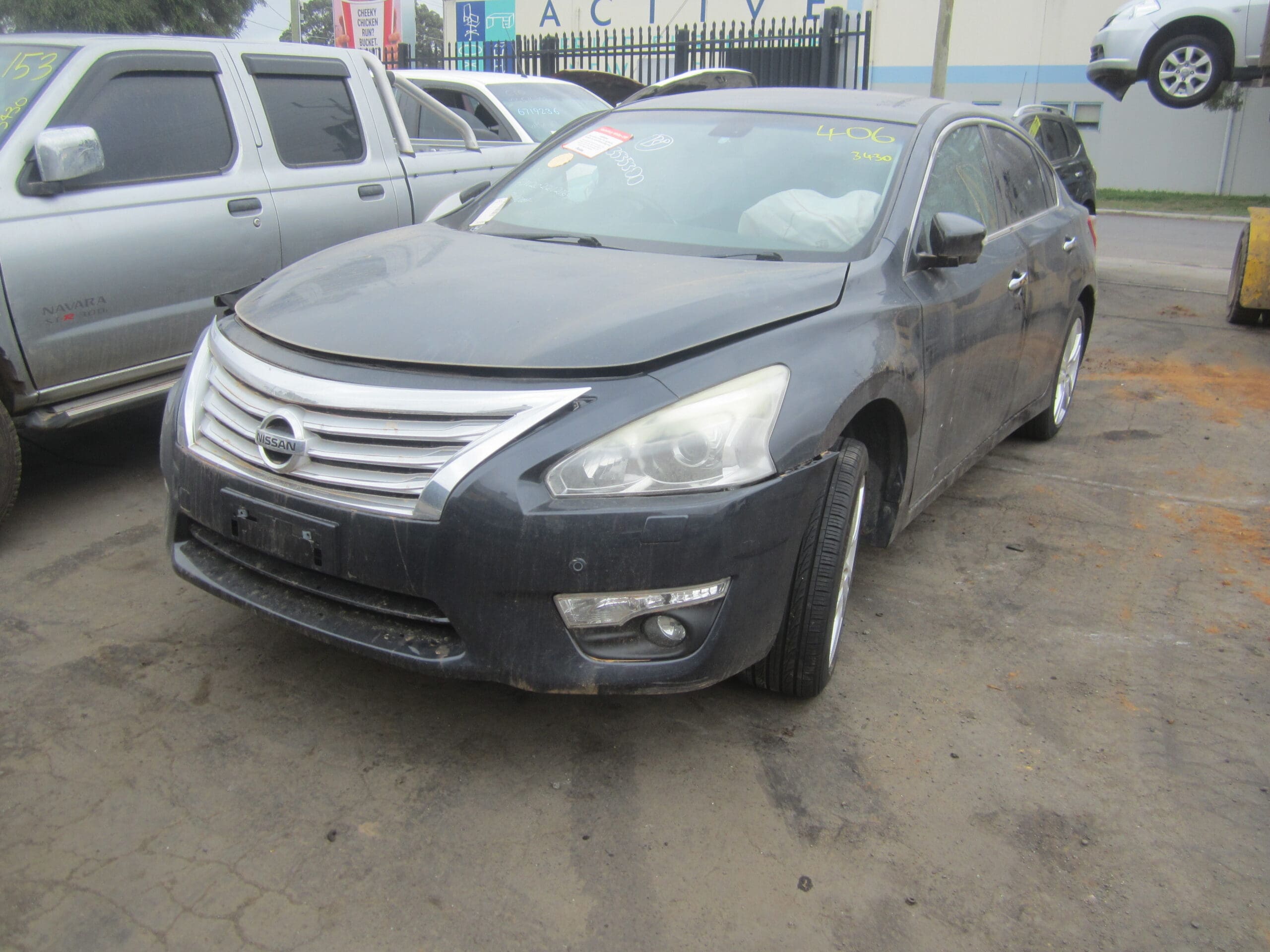 NISSAN ALTIMA L33 VQ35 BLACK 2014 WRECKING
