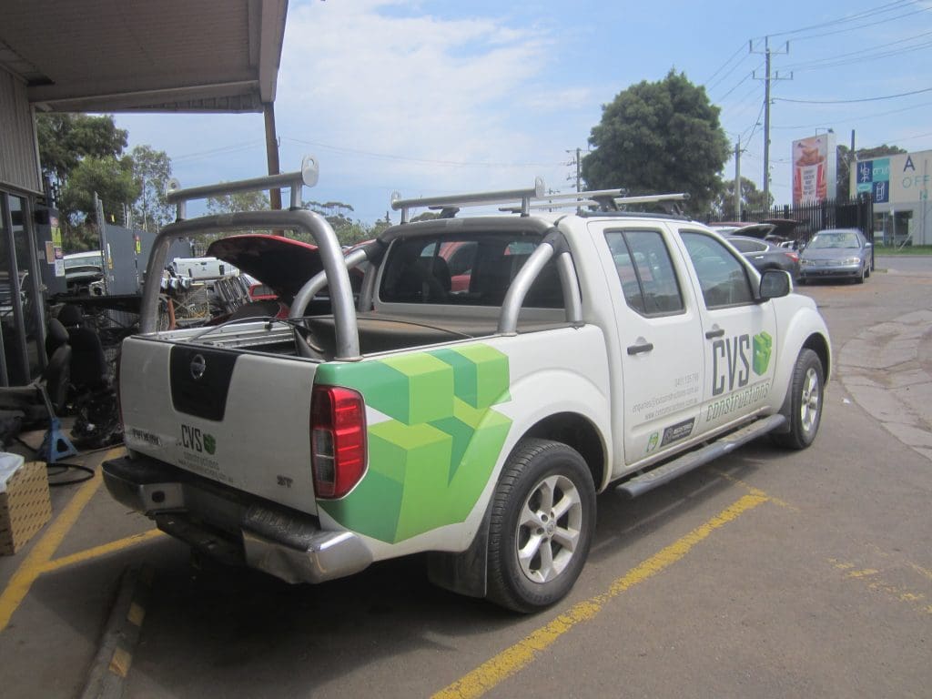 NISSAN NAVARA D40 VSK SPAIN YD25 LADDER RACKS WHITE 2012 WRECKING