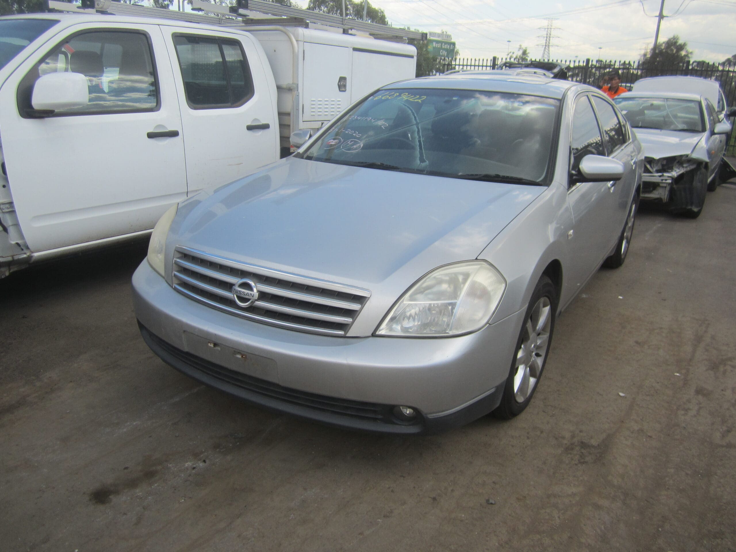NISSAN MAXIMA J31 VQ35 AUTO SILVER 2006 WRECKING