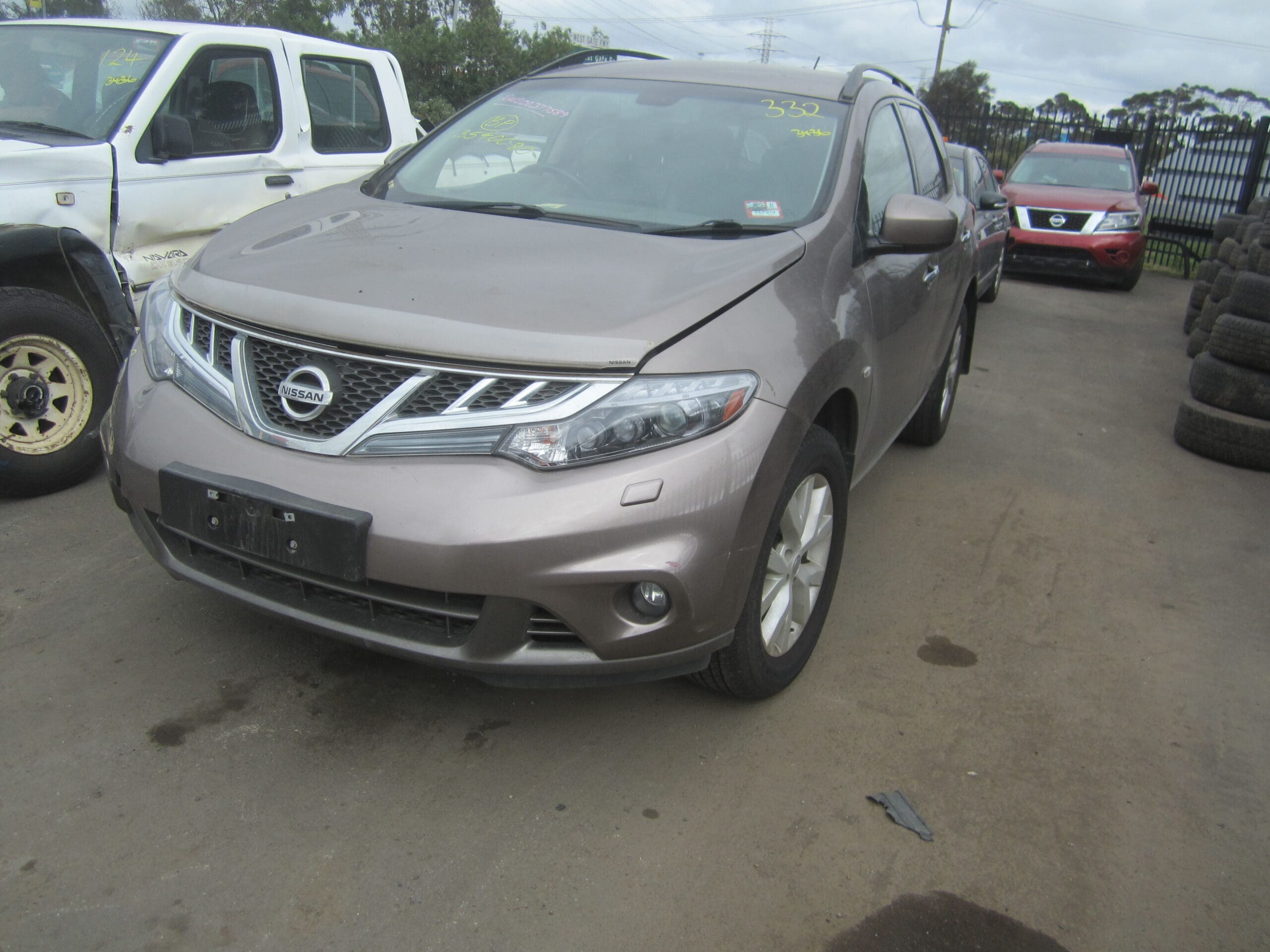 NISSAN MURANO Z51 ST VQ35 AWD AUTO 2010 WRECKING