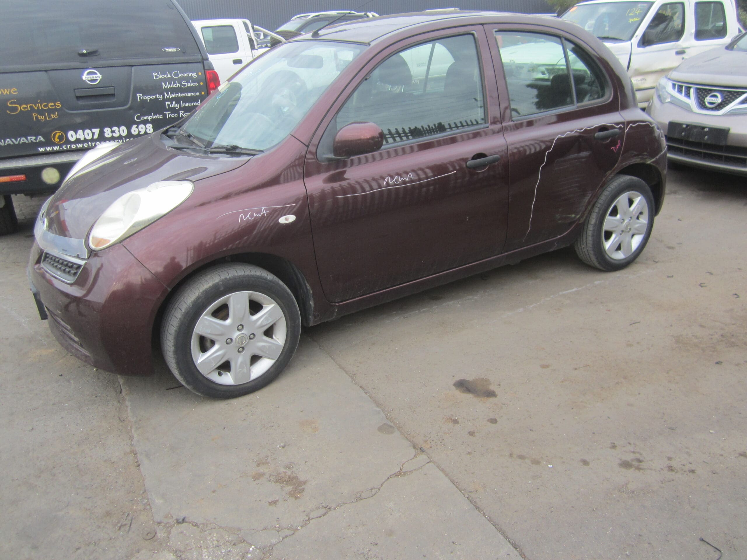 NISSAN MICRA K12 1.4 HATCH 2008 WRECKING