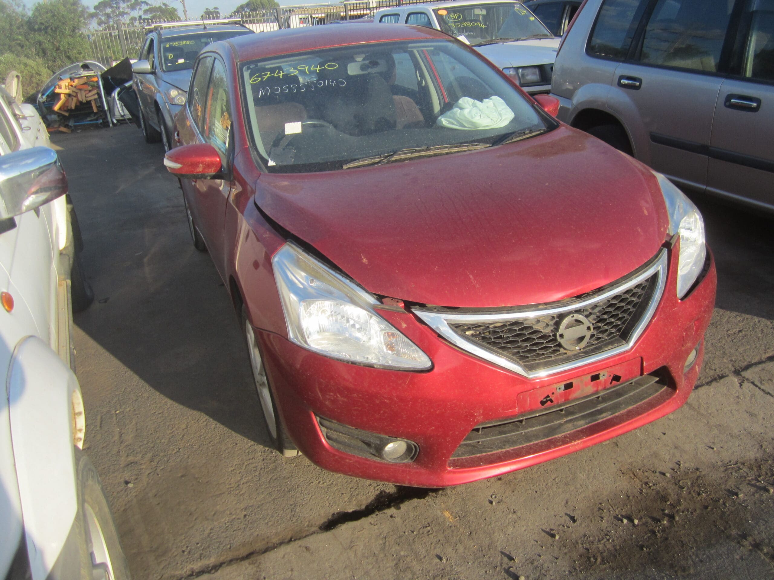 NISSAN PULSAR C12 HATCH ST-S PETROL TURBO 2014 WRECKING