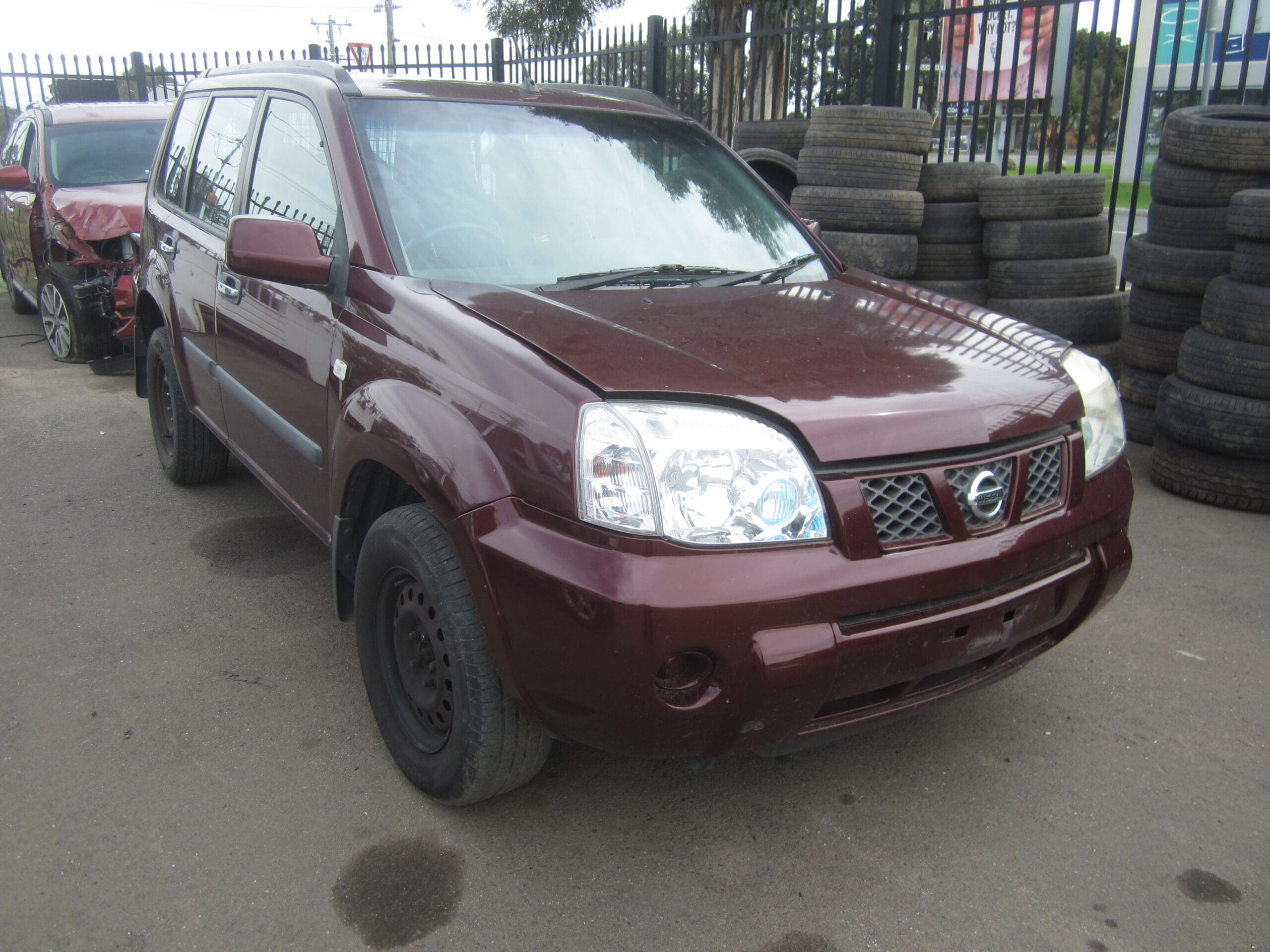 NISSAN X-TRAIL T30 QR25 ENGINE CARGO BARRIER 4X4 2005 WRECKING