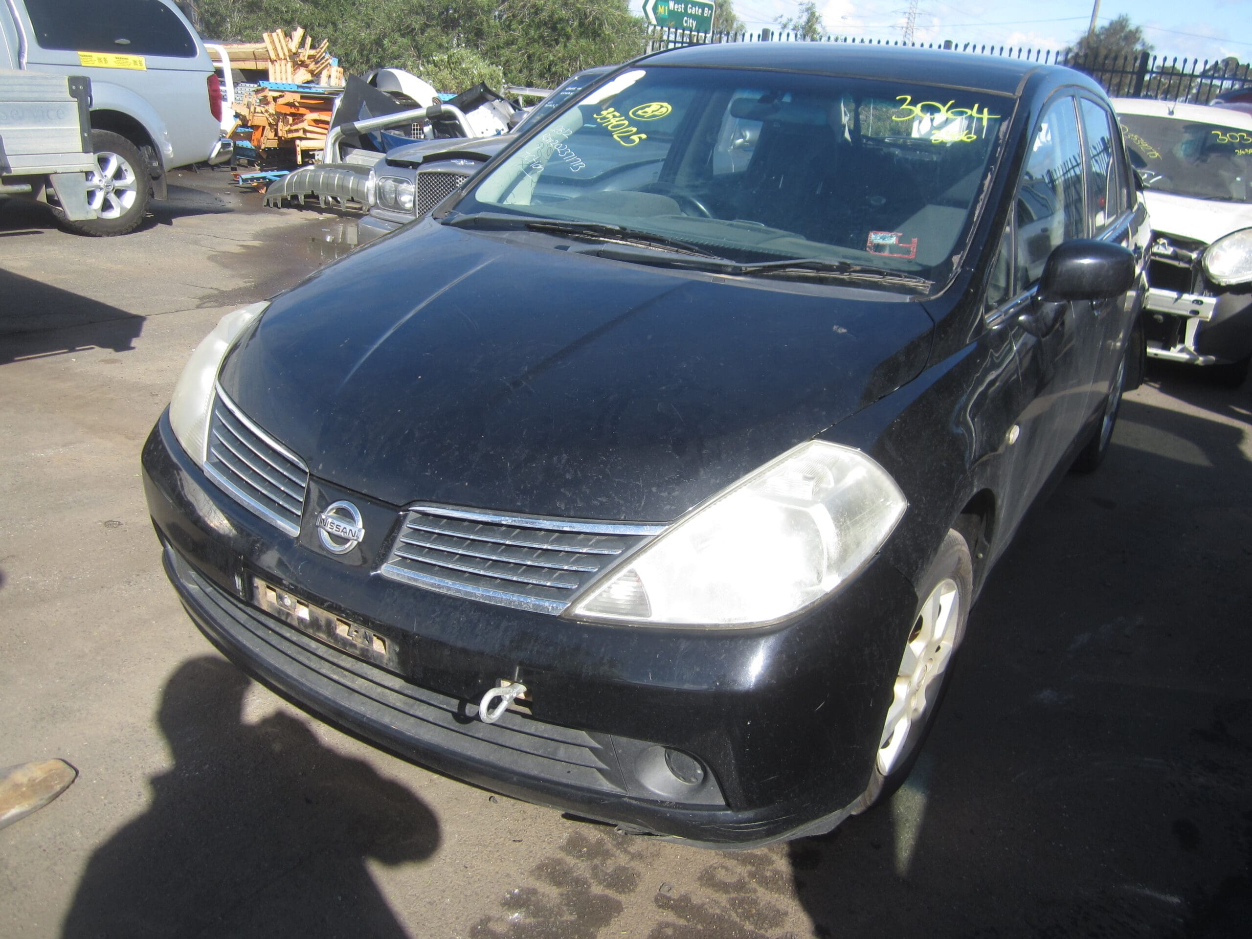 NISSAN TIIDA C11 SEDAN 2008 WRECKING