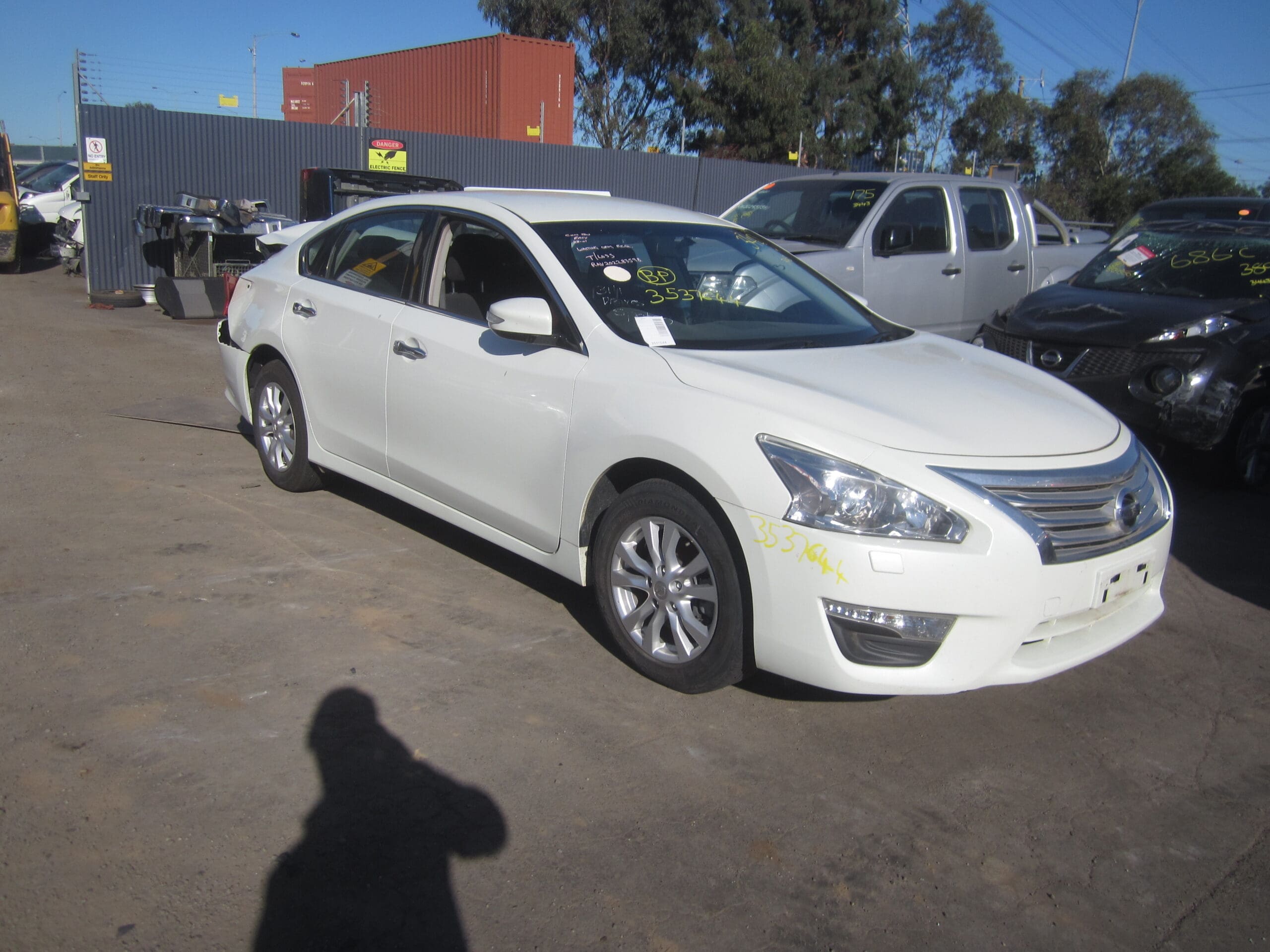 NISSAN ALTIMA L33 VQ35 WHITE 2015 WRECKING