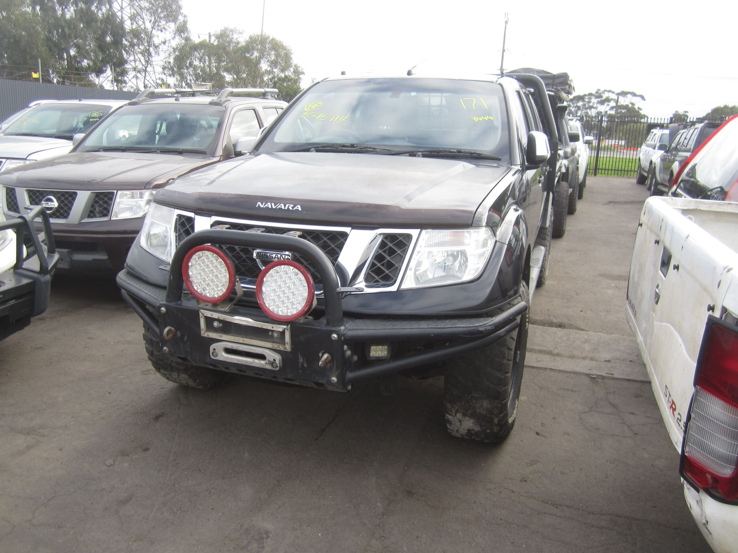 NISSAN NAVARA D40 V9X V6 DIESEL AUTO 2012 WRECKING