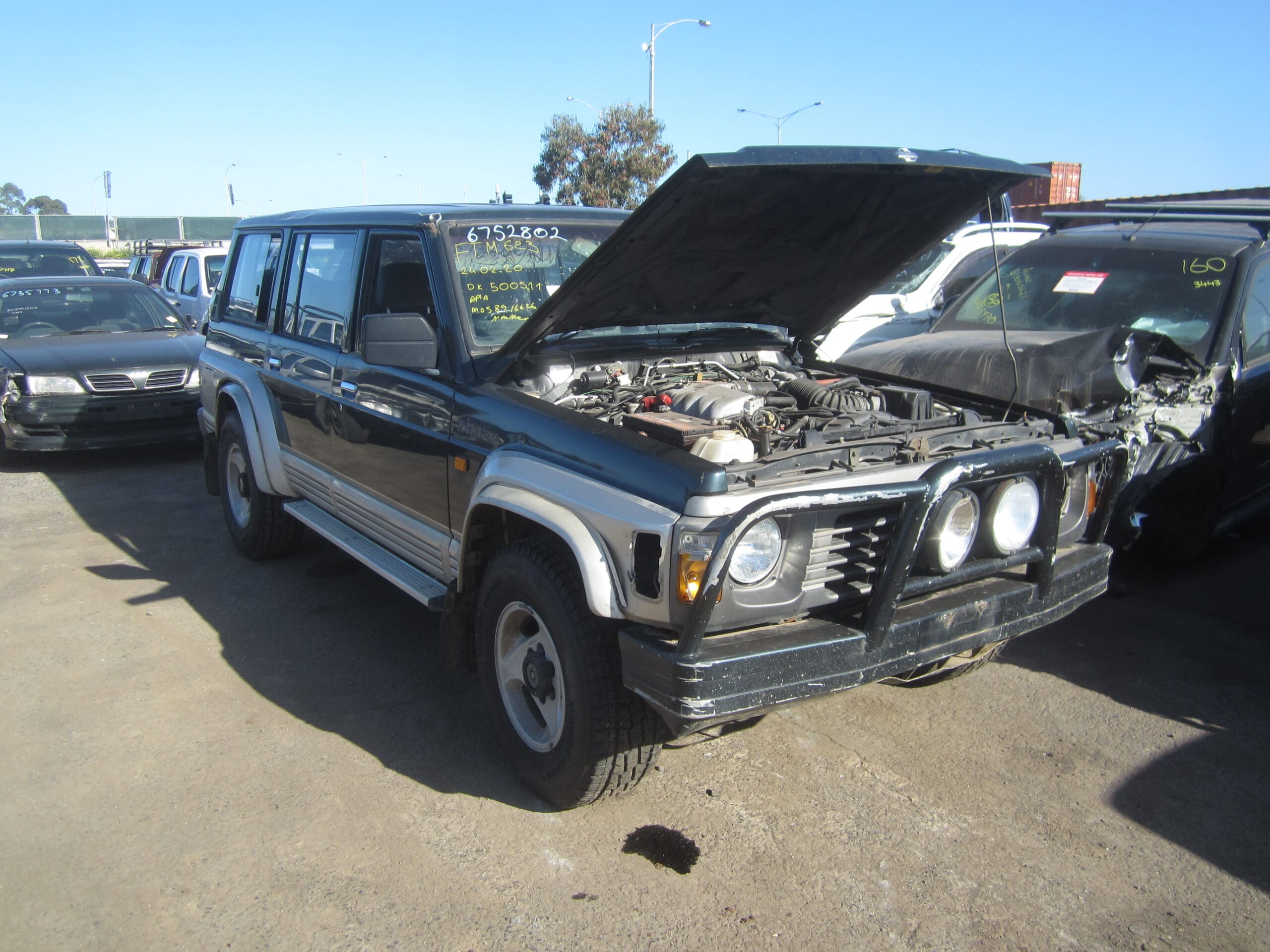 NISSAN PATROL GQ Y60 WAGON TB42 EFI PETROL 1995 WRECKING