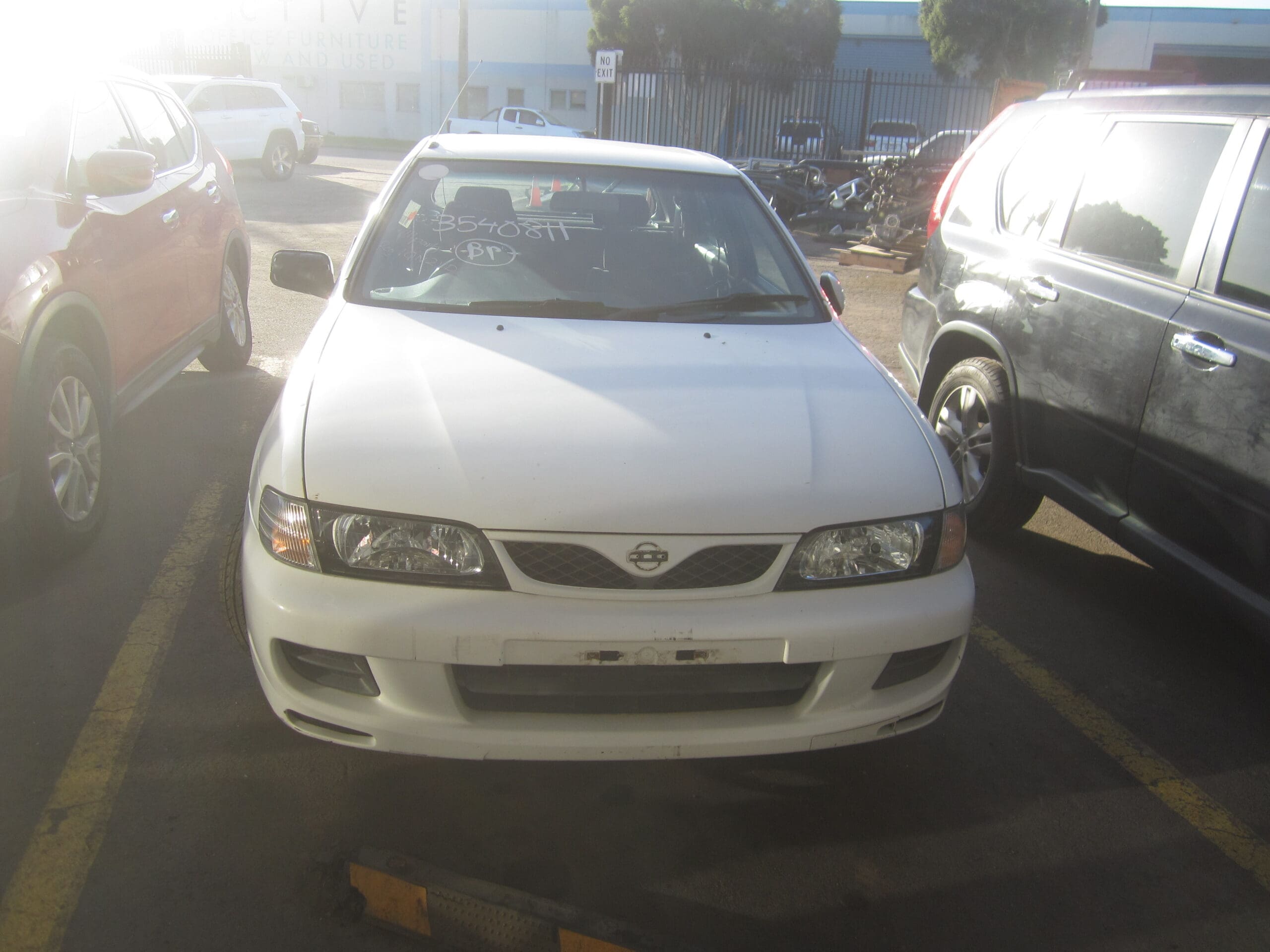 NISSAN PULSAR N15 SSS SR20 2L WHITE 1999 WRECKING