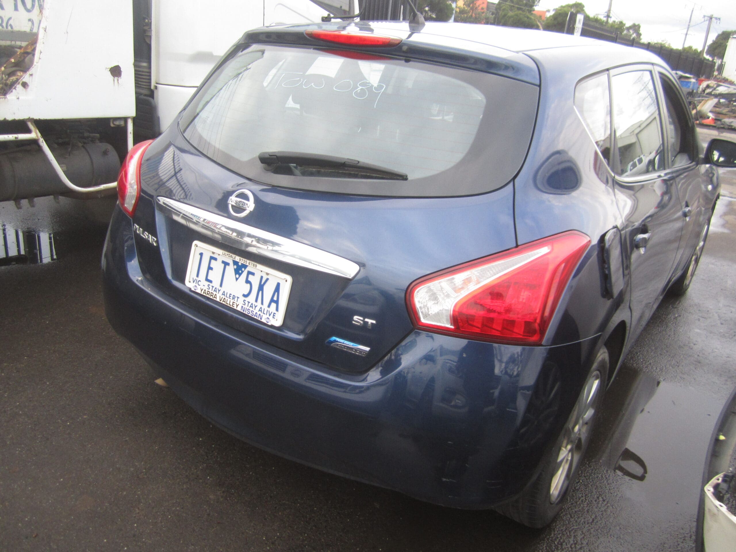 NISSAN PULSAR C12 ST HATCH 1.8 AUTO BLUE 2015 WRECKING