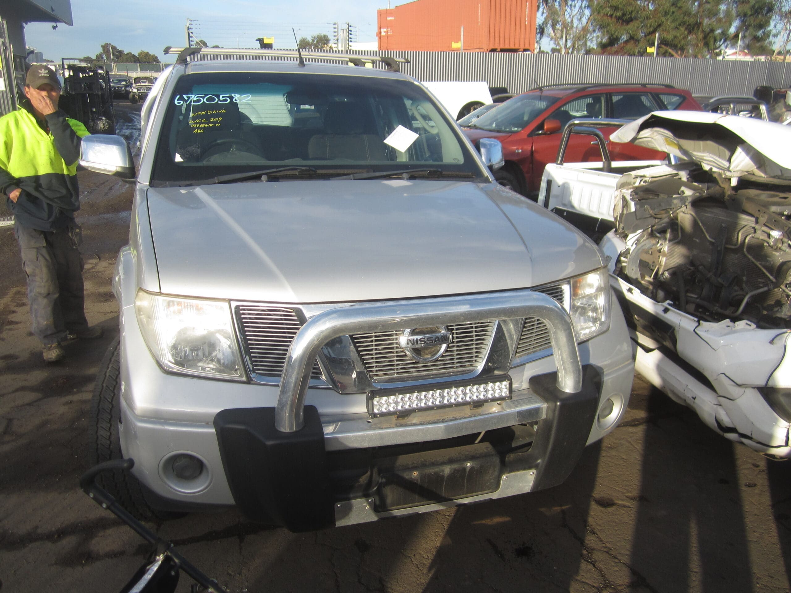 NISSAN NAVARA D40 VSK SPAIN VQ40 PETROL V6 2008 WRECKING