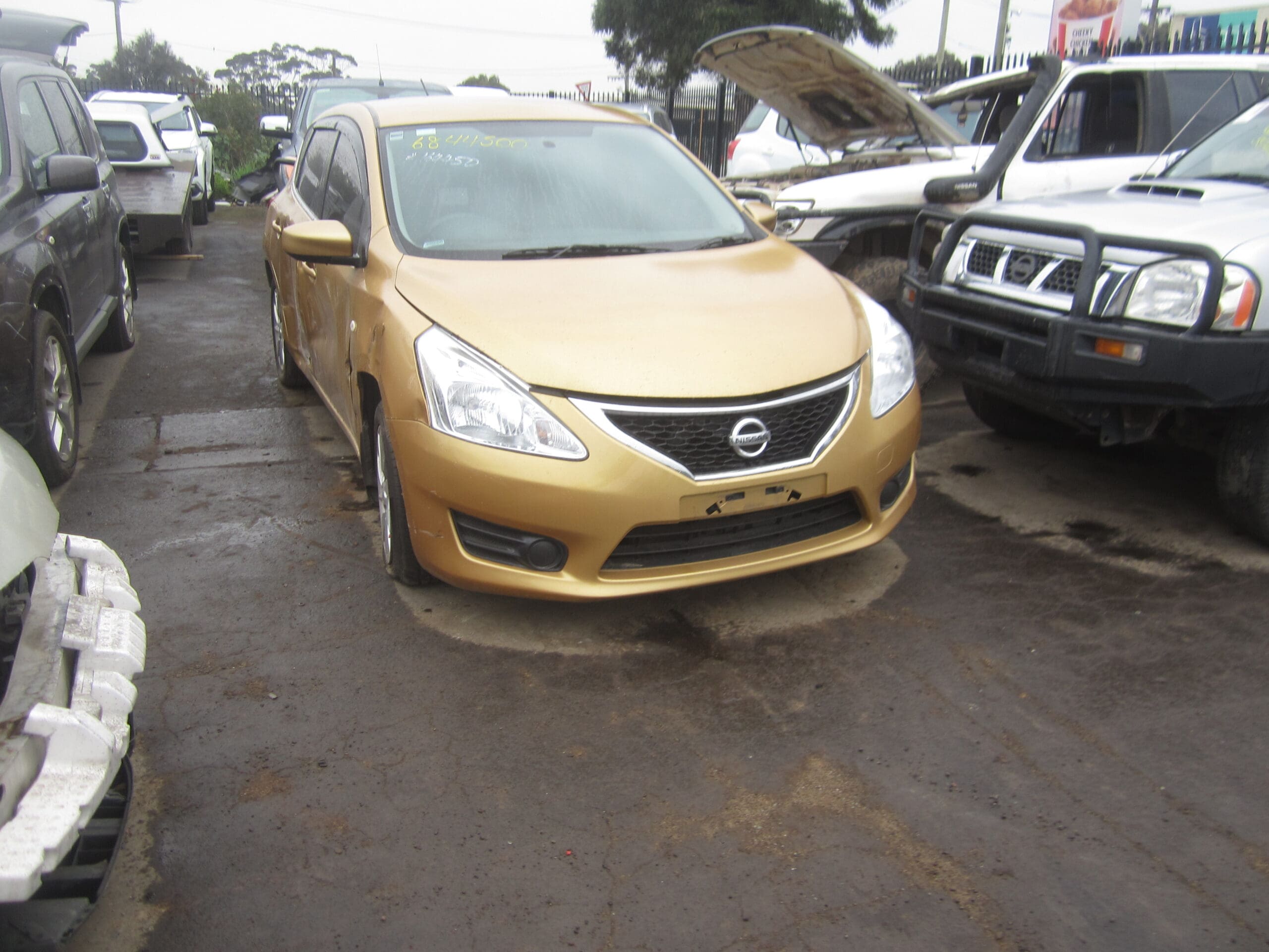 NISSAN PULSAR C12 ST HATCH 1.8 AUTO GOLD 2015 WRECKING