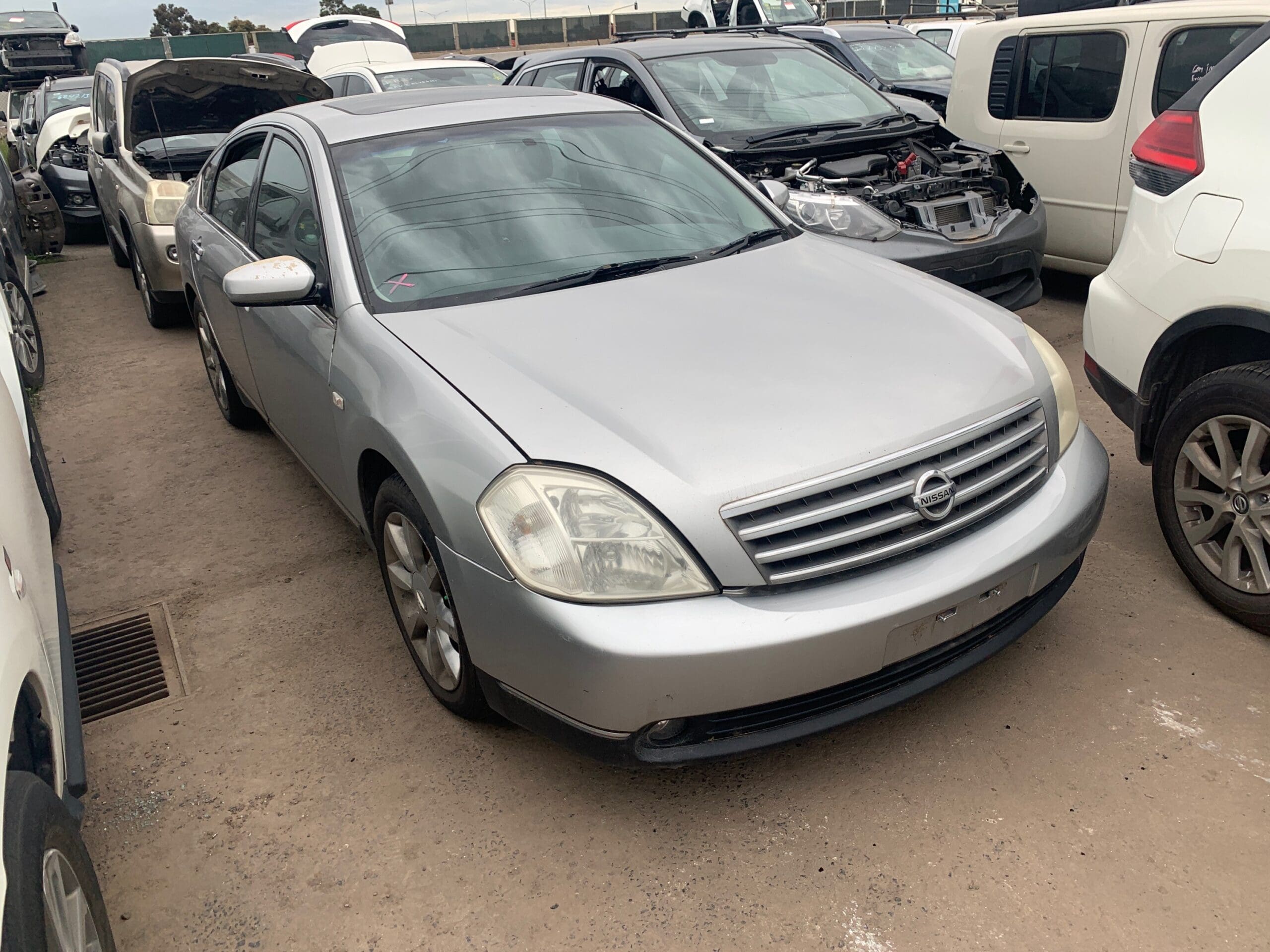 NISSAN MAXIMA J31 Ti V6 AUTO SILVER 2005 WRECKING