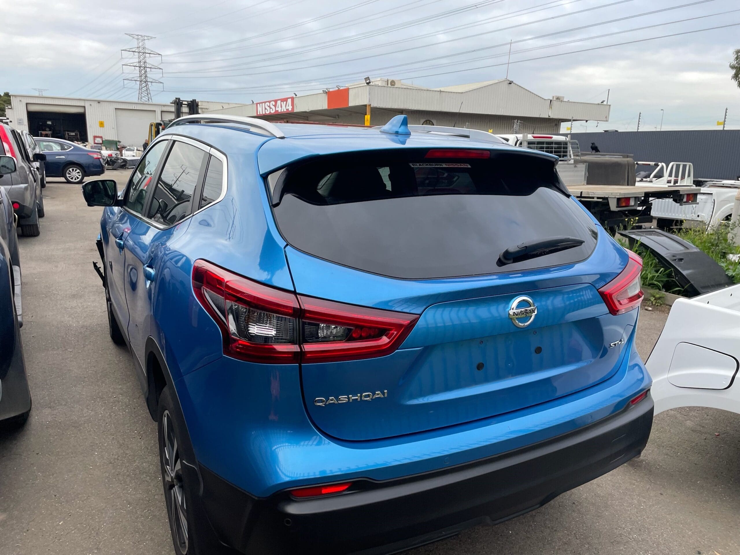 NISSAN QASHQAI J11 ST-L BLUE 2019 WRECKING