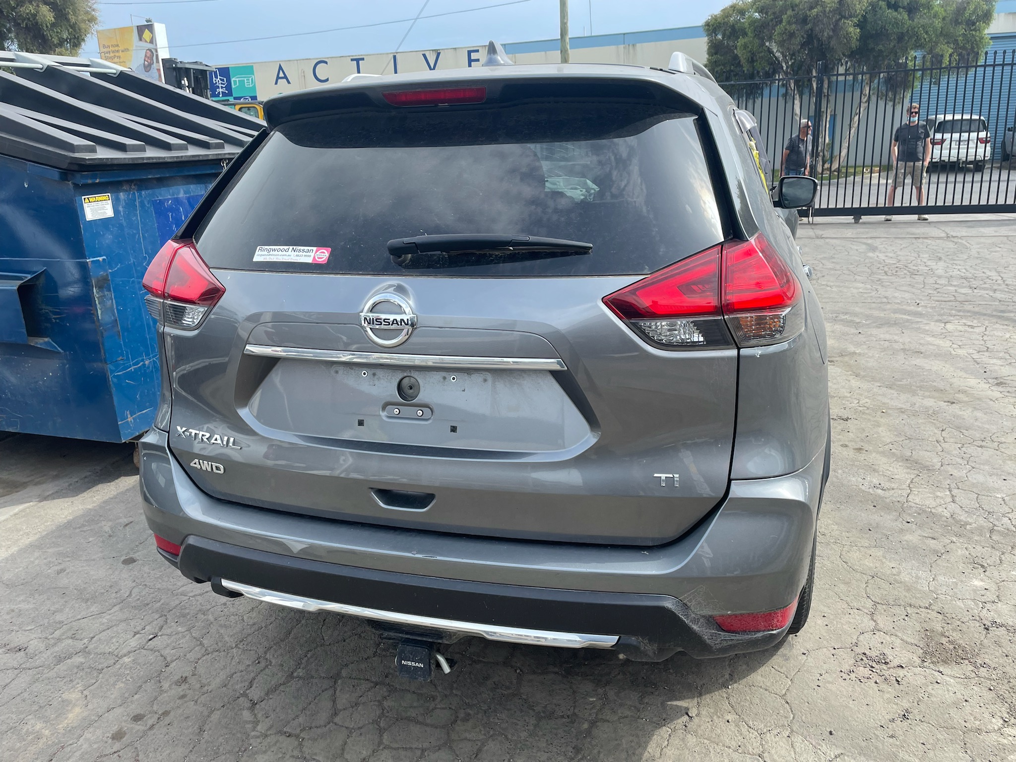 NISSAN X-TRAIL T32 Ti 4WD QR25 2019 GREY WRECKING