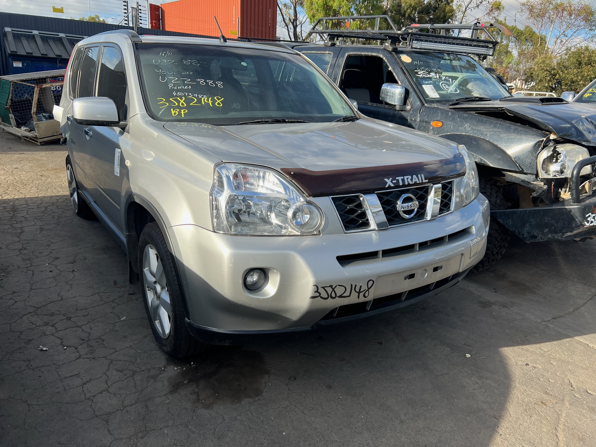 NISSAN X-TRAL T31 ST-L MANUAL 4X4 QR25 SILVER 2009 WRECKING