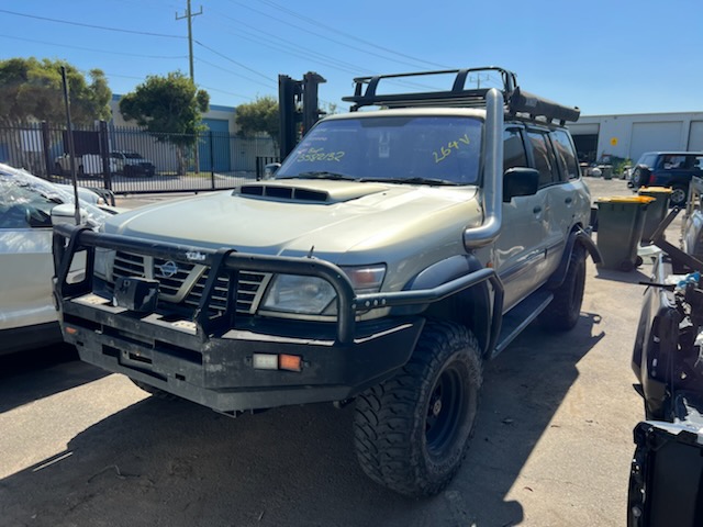 NISSAN PATROL Y61 GU WAGON ZD30 DIESEL 2001 GOLD WRECKING