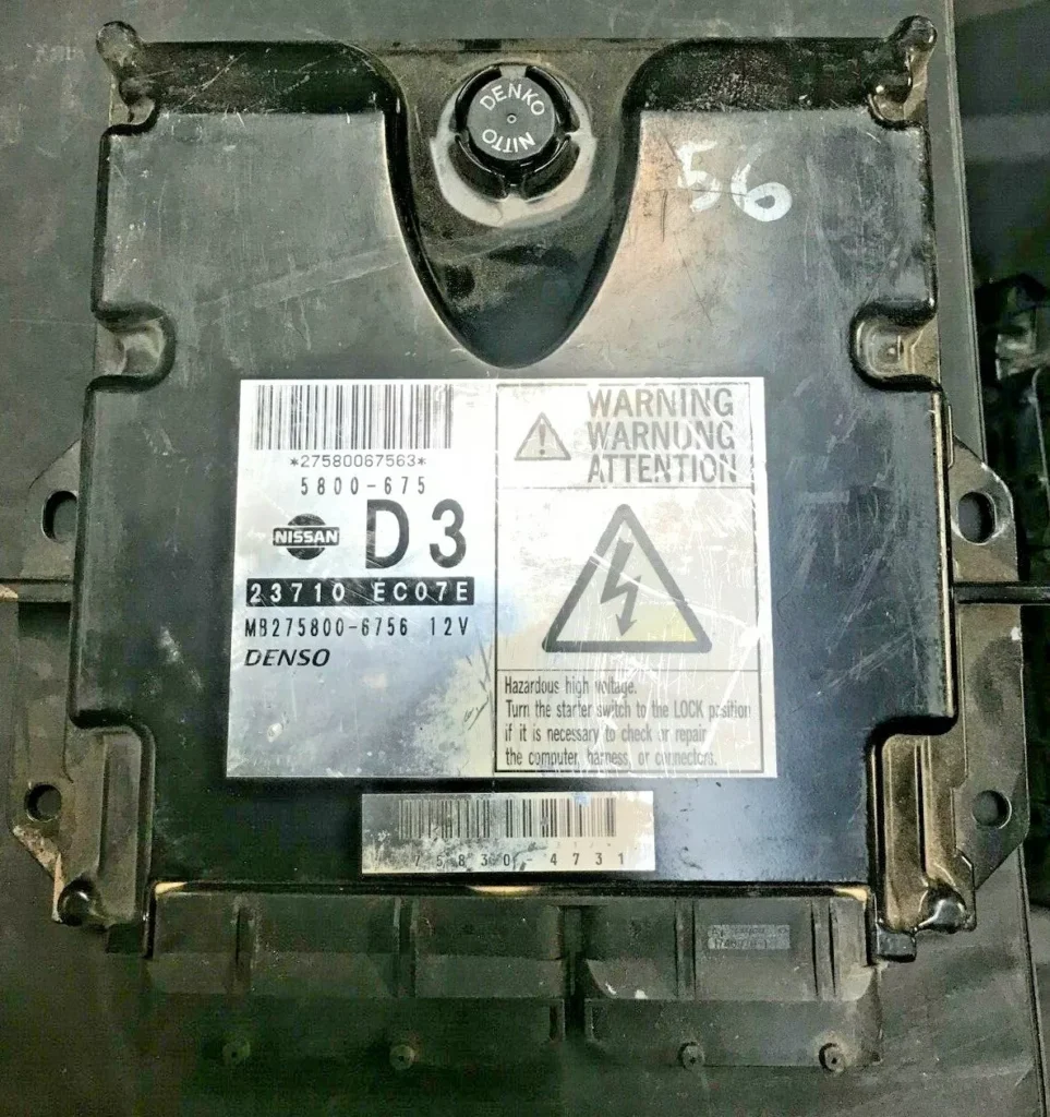 NISSAN NAVARA D40 VSK ECU P/N 23710 EC07E GENUINE USED 2005 - 2015