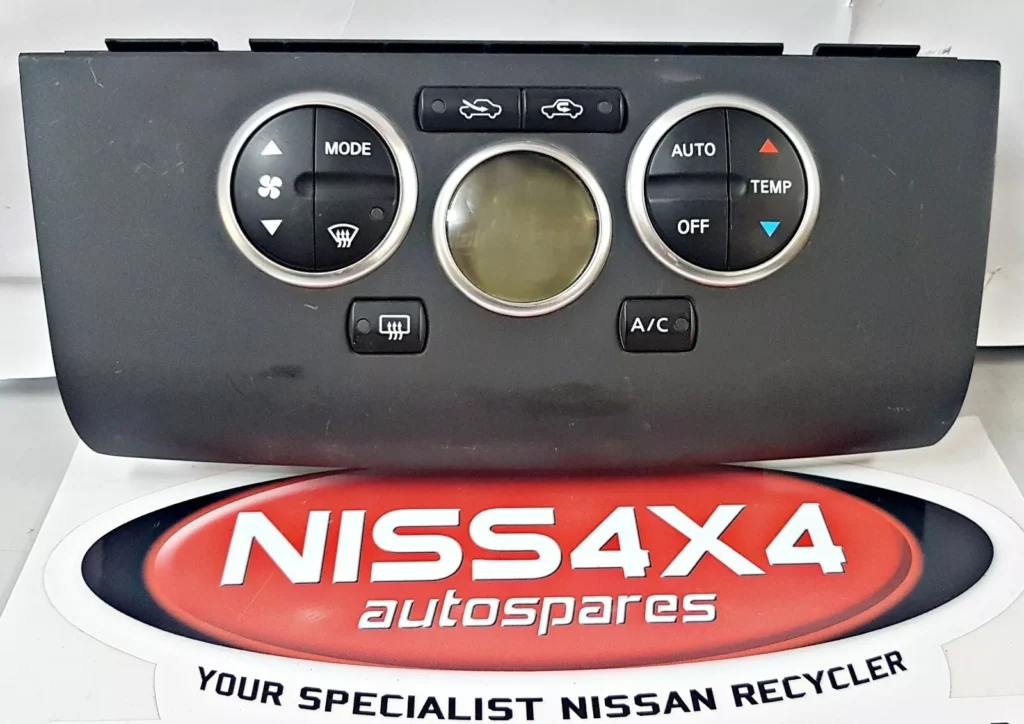 NISSAN TIIDA C11 Ti CLIMATE CONTROL TYPE HEATER CONTROL PANEL, SUITS 2004 - 2012