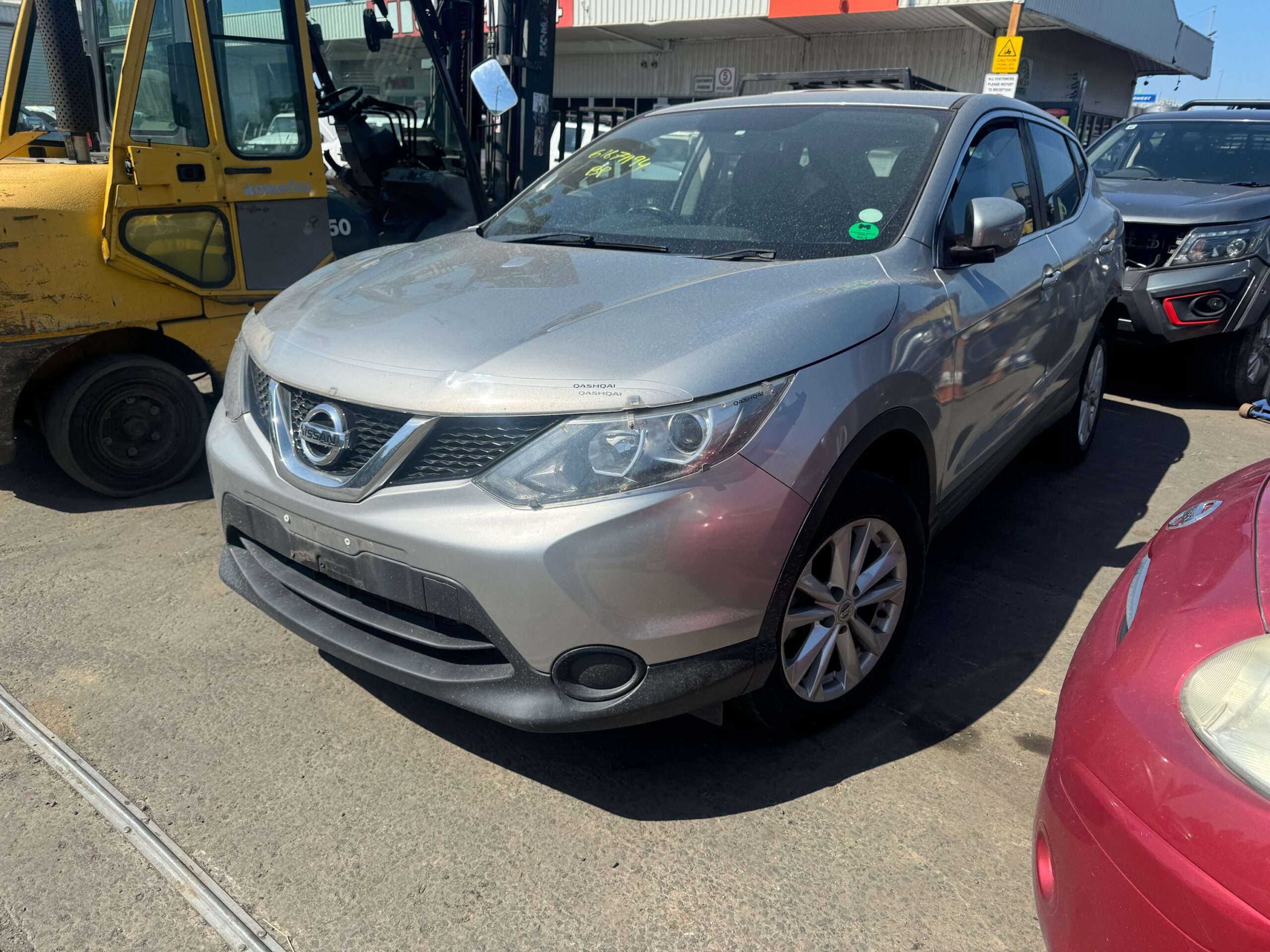 NISSAN QASHQAI J11 MR20 CVT AUTO SILVER WRECKING 2016